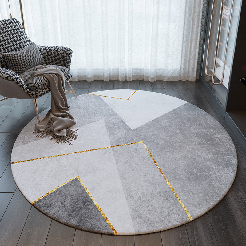 Grijze tape tapijt prachtige binnen tapijt polyester vlek resistent gebied tapijt voor woonkamer