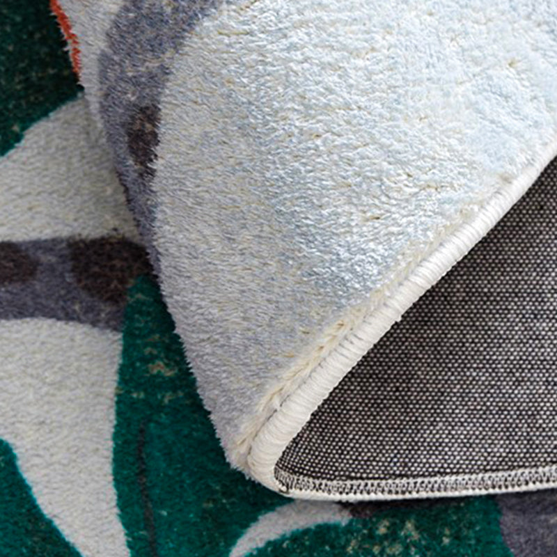 Moderne woonkamer Tapijt Samenvatting Patroon Polyester Gebied Tapijt niet-slip achterste tapijt