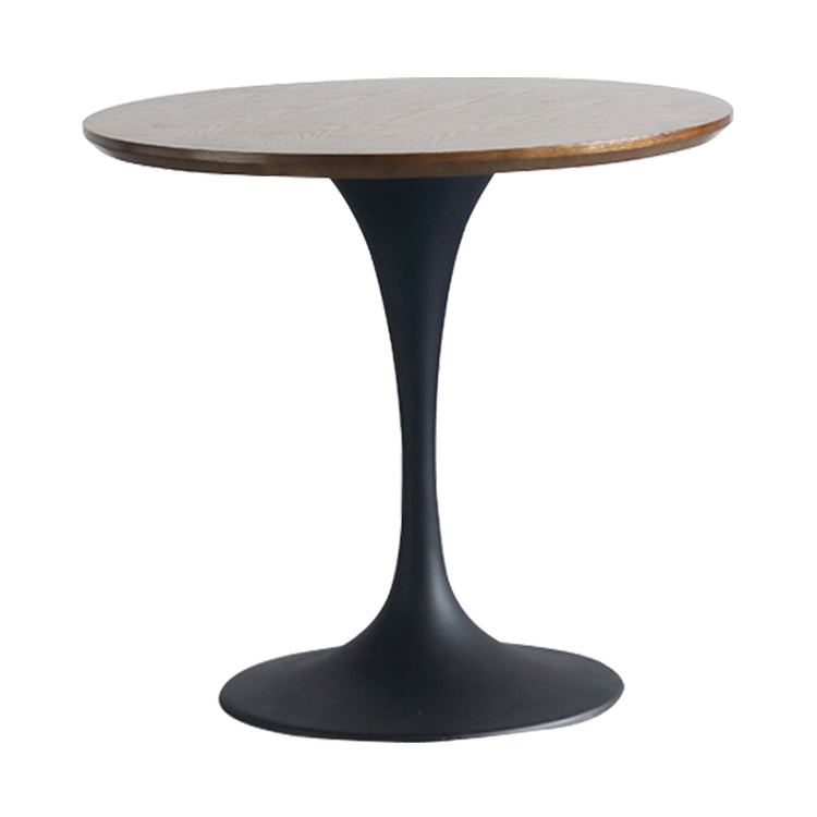Mesa de comedor de madera sólida redonda Simplicidad de tulipán de tulipán para comedor para comedor