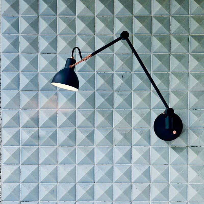 Moderner Stil Doppelarmwand Beleuchtung Metall 1 Lichtwandmontierte Beleuchtung