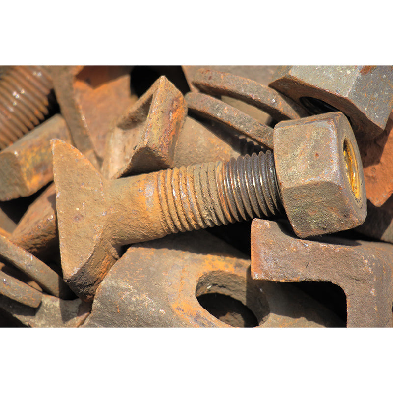 Metal Nut Industrial Mural Wallpaper for Cafeteria Living Room, Waterproofing