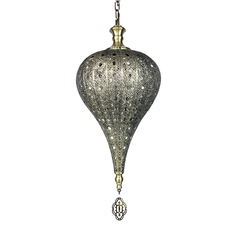 1 Caffetteria vintage Light Vintage Light Testa con tonalità di gelato in bronzo in bronzo