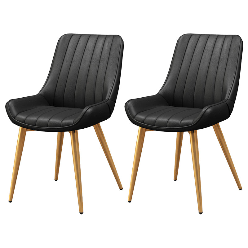 Sillas de comedor tapizadas de estilo moderno, sillas laterales con respaldo sólido para uso doméstico