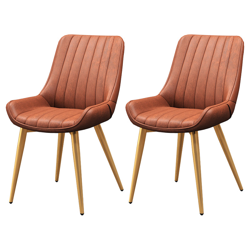 Sillas de comedor tapizadas de estilo moderno, sillas laterales con respaldo sólido para uso doméstico
