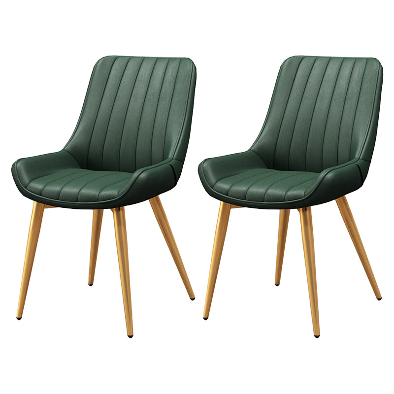 Sillas de comedor tapizadas de estilo moderno, sillas laterales con respaldo sólido para uso doméstico