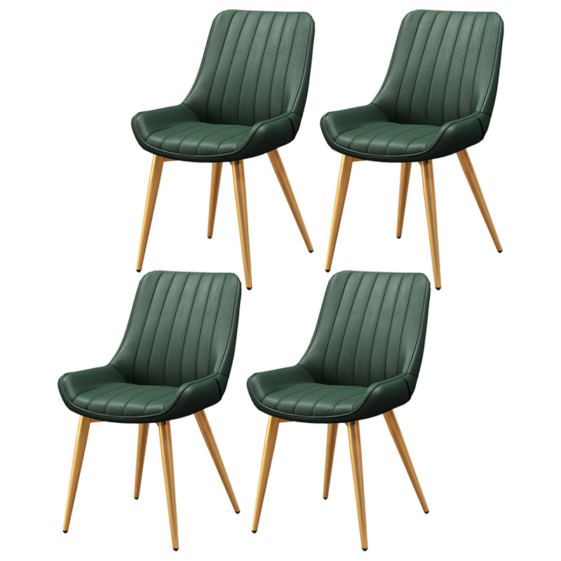 Sillas de comedor tapizadas de estilo moderno, sillas laterales con respaldo sólido para uso doméstico
