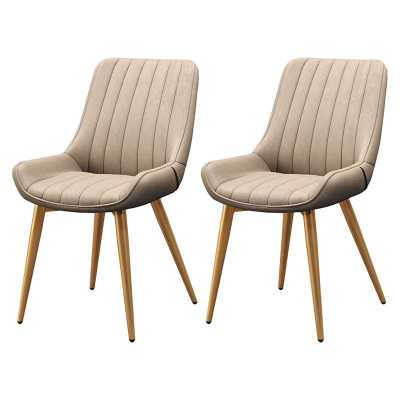 Sillas de comedor tapizadas de estilo moderno, sillas laterales con respaldo sólido para uso doméstico