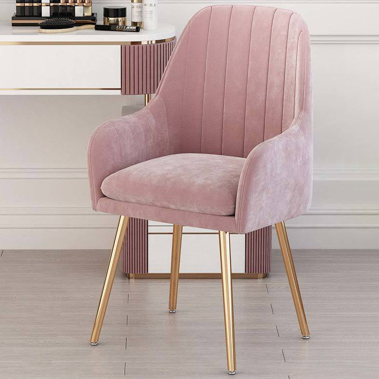 Fauteuil rembourré de Style scandinave, chaise simple à dossier solide pour la maison