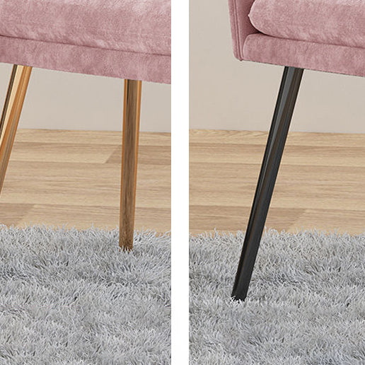 Fauteuil rembourré de Style scandinave, chaise simple à dossier solide pour la maison