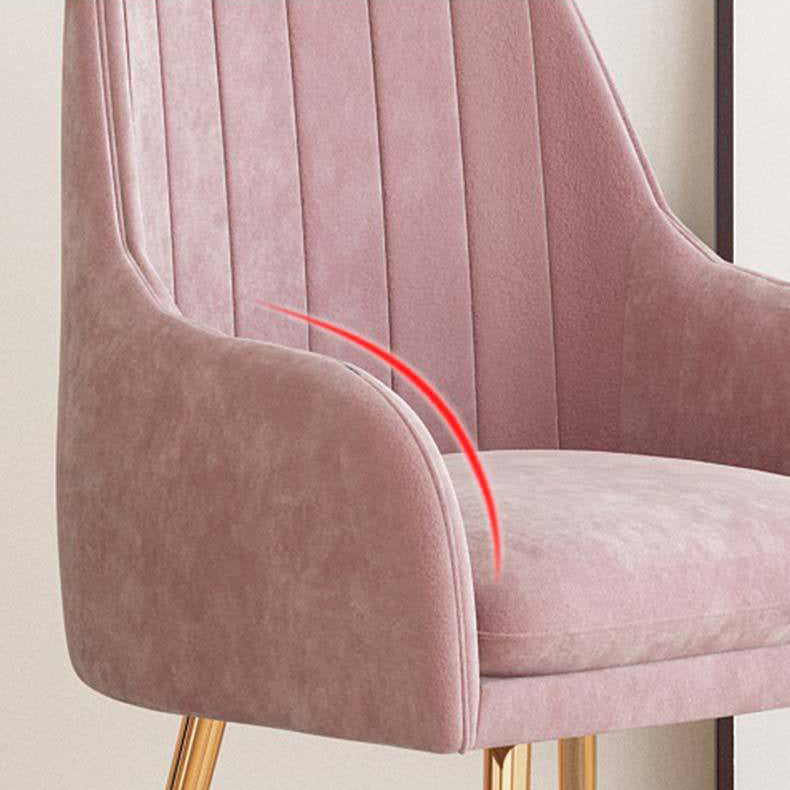 Fauteuil rembourré de Style scandinave, chaise simple à dossier solide pour la maison