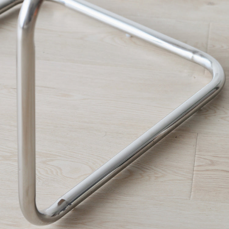 Industriële stijl Open achterkant Dining zijstoel gestoffeerde armloze eetkamerstoelen (set van 2)