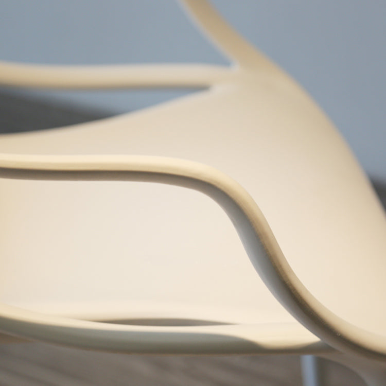 Sillas de comedor estilo moderno Sillones de comedor de cocina con patas de plástico