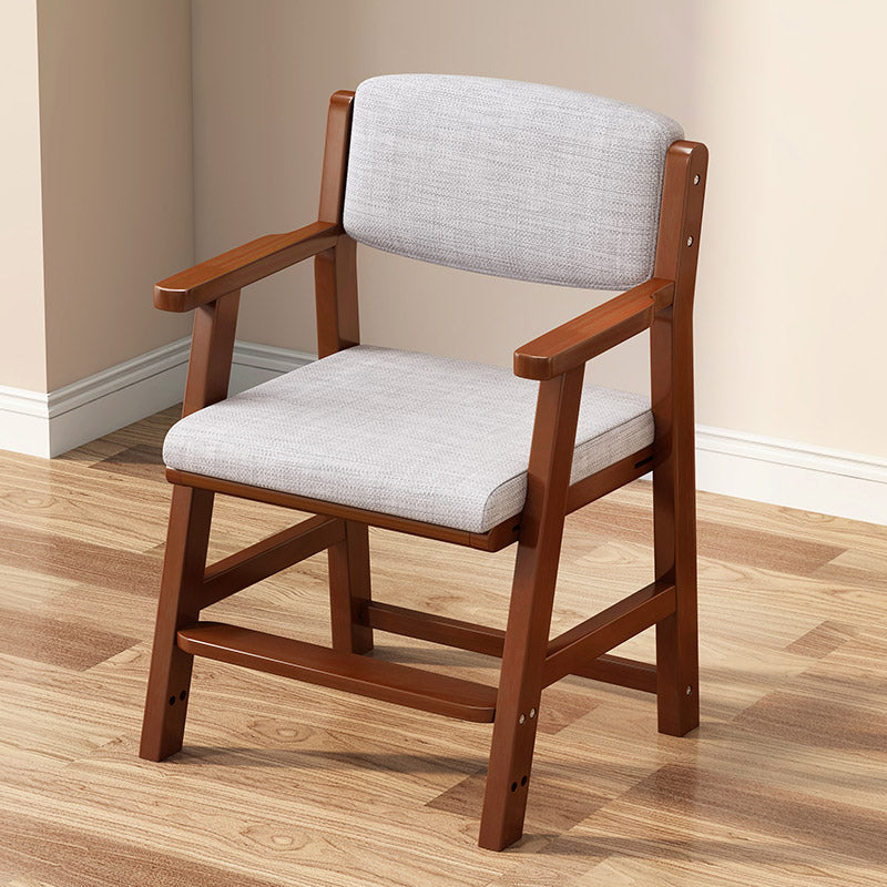 Wood Modern Indoor-Outdoor Chair Open Back Dining Single Chair for Home Use
