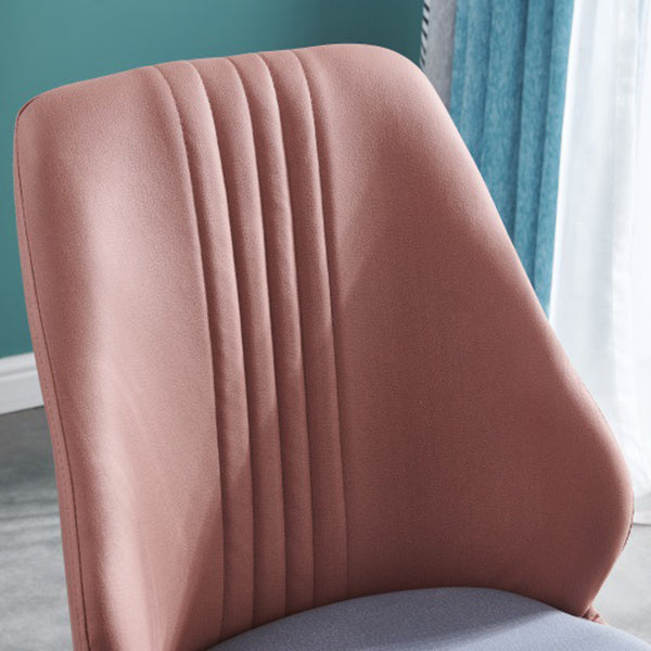 Ensemble de chaises en métal de style contemporain, salle à manger, cuisine, chaise d'appoint à dossier solide (Ensemble de 4)