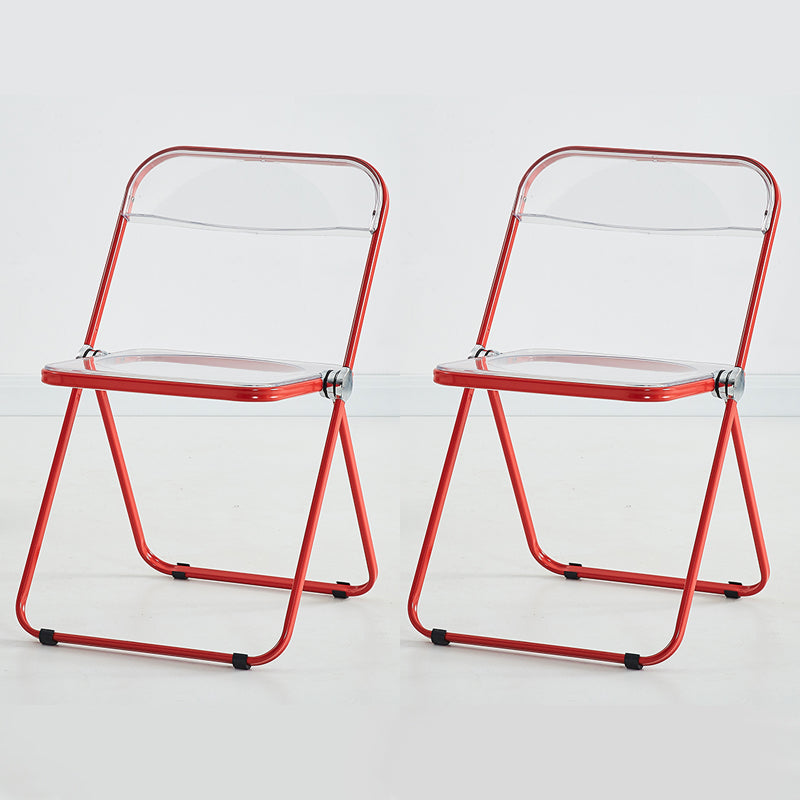 Chaise d'intérieur et d'extérieur moderne, chaise d'appoint en métal, pliable, à dossier ouvert, pour salle à manger