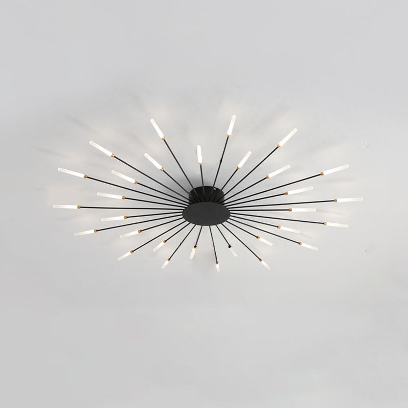Simplicity Flush Mount Light Sputnik LED Ceiling Light Fixtures for Living Room