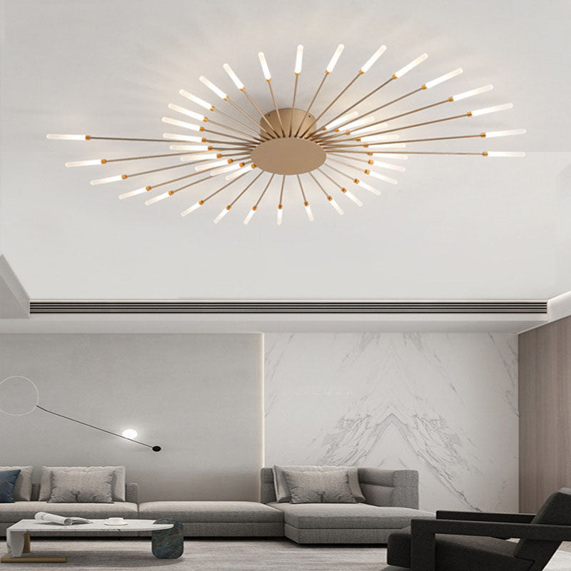 Simplicity Flush Mount Light Sputnik LED Ceiling Light Fixtures for Living Room