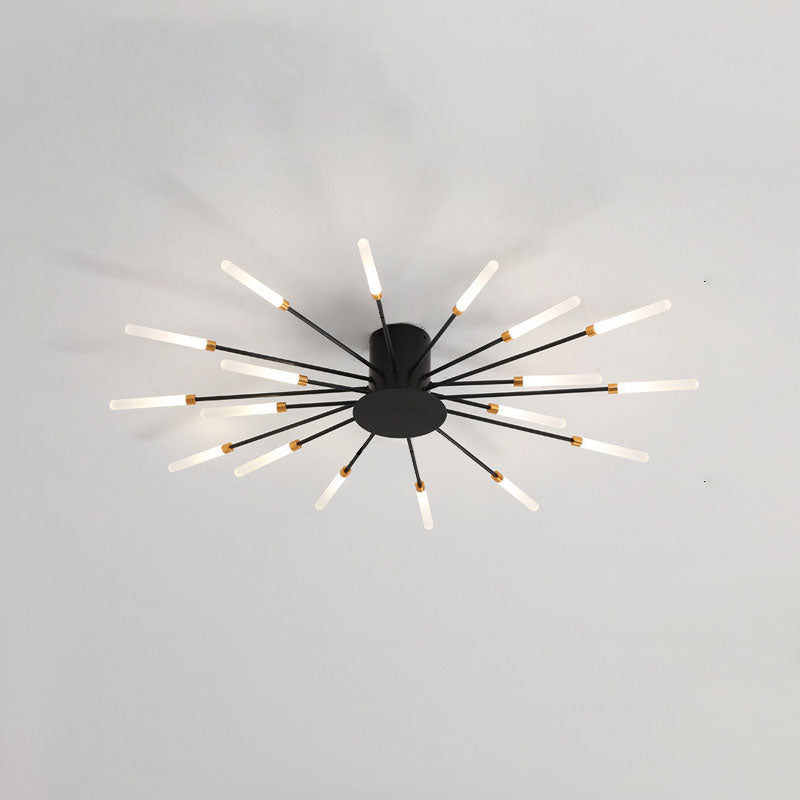 Simplicity Flush Mount Light Sputnik LED Ceiling Light Fixtures for Living Room