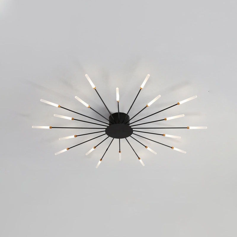 Simplicity Flush Mount Light Sputnik LED Ceiling Light Fixtures for Living Room