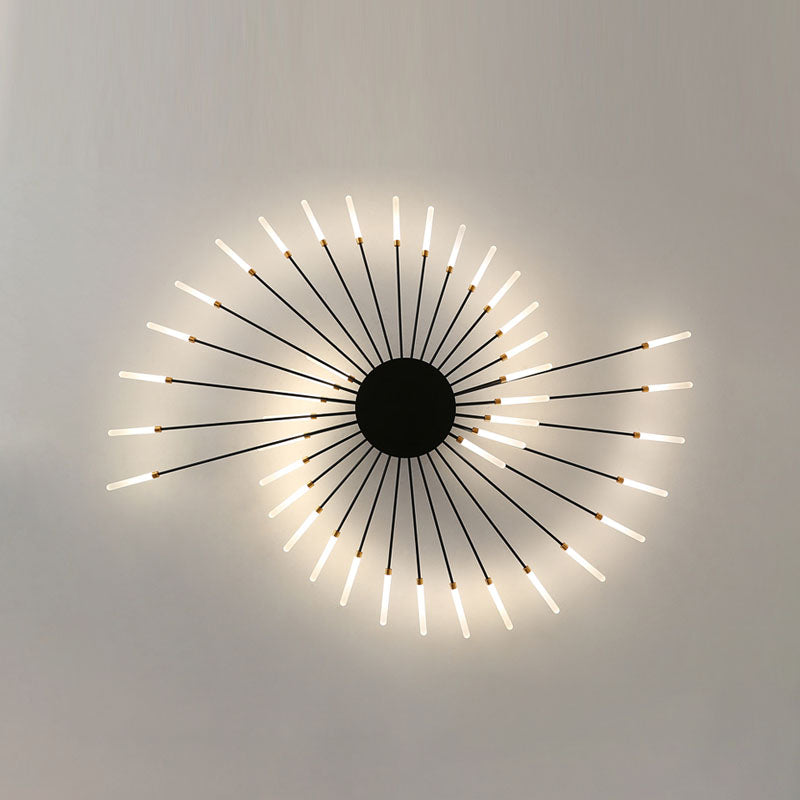 Simplicity Flush Mount Light Sputnik LED Ceiling Light Fixtures for Living Room