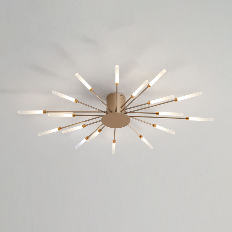 Simplicity Flush Mount Light Sputnik LED Ceiling Light Fixtures for Living Room
