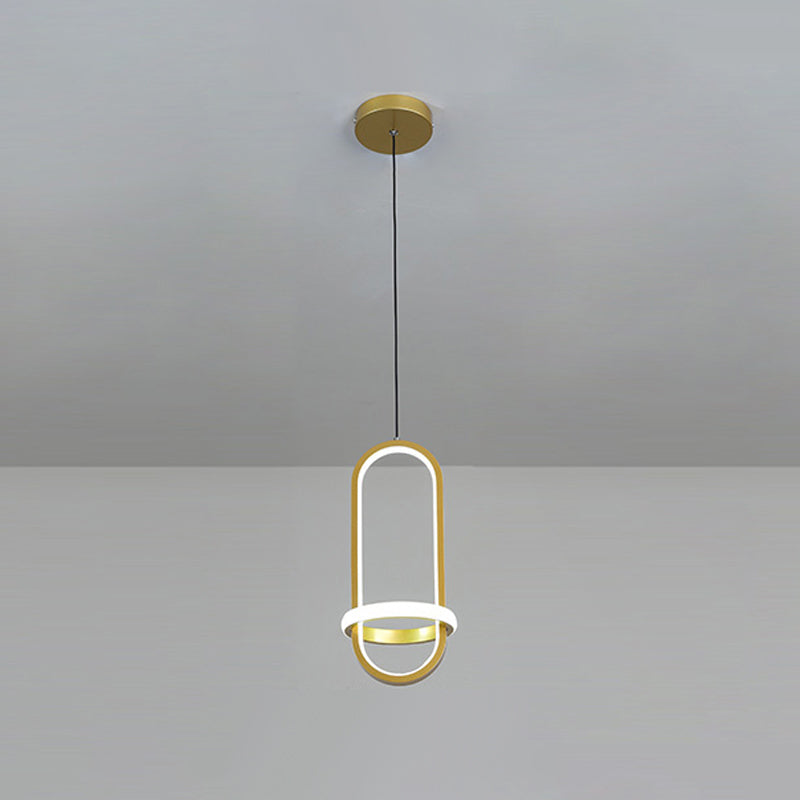 LED Pendant Light Silicone Shade Modern Hanging Lights for Living Room Dinning Room