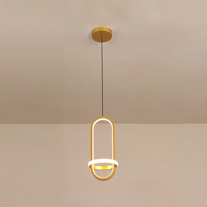 LED Pendant Light Silicone Shade Modern Hanging Lights for Living Room Dinning Room