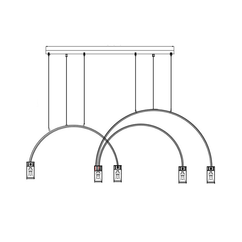 Modern Island Lights Multi Lights Down Light Dinning Room Island Pendant Lights