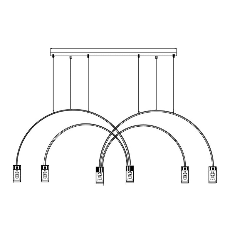 Modern Island Lights Multi Lights Down Light Dinning Room Island Pendant Lights