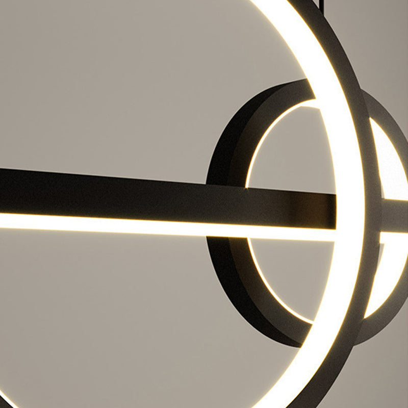 Contemporary Pendant Lighting Fixtures Minimalism Island Chandelier Lights for Living Room