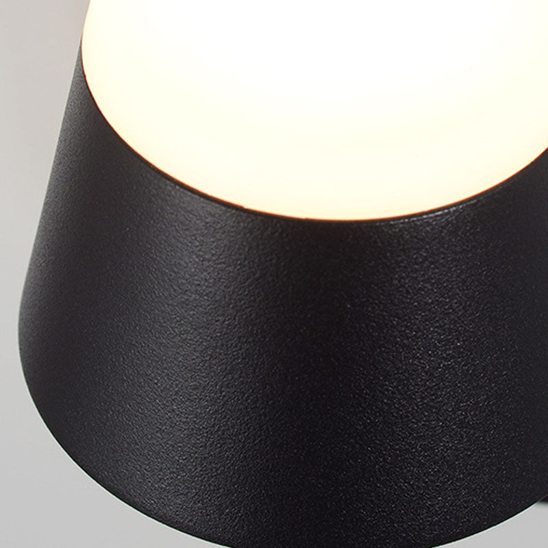 Moderne 1 leichte LED -Wandleuchten Metall Drehwandmontiertes Licht für Bett