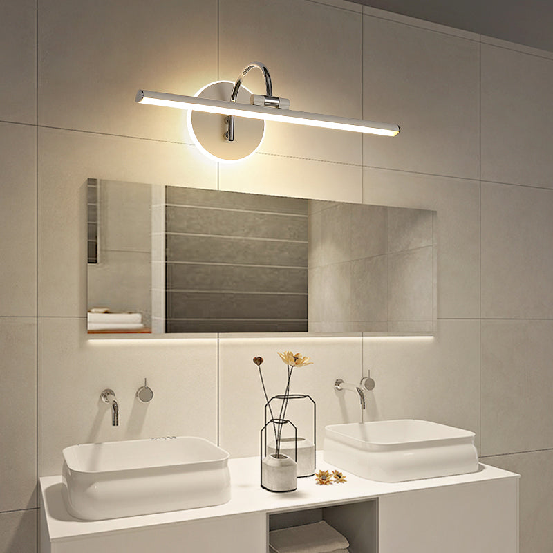 Modern Simple Mirror Lamp Fixture LED Makeup Mirror Lamp for Bathroom Toilet