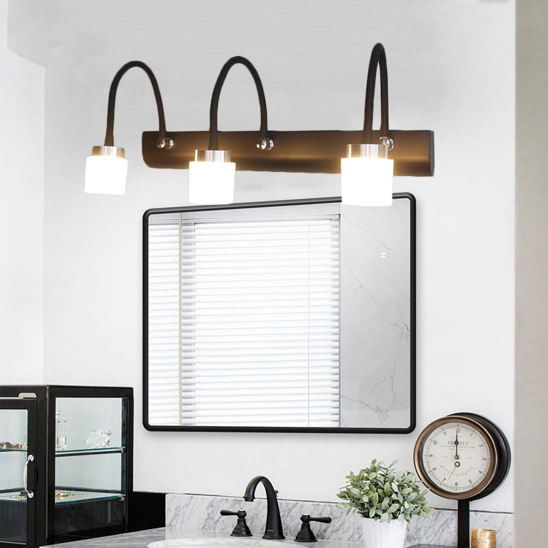 Modern Simple Mirror Lamp Fixture Flexible Makeup Mirror Lamp for Bathroom Washroom