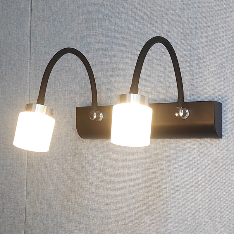 Modern Simple Mirror Lamp Fixture Flexible Makeup Mirror Lamp for Bathroom Washroom