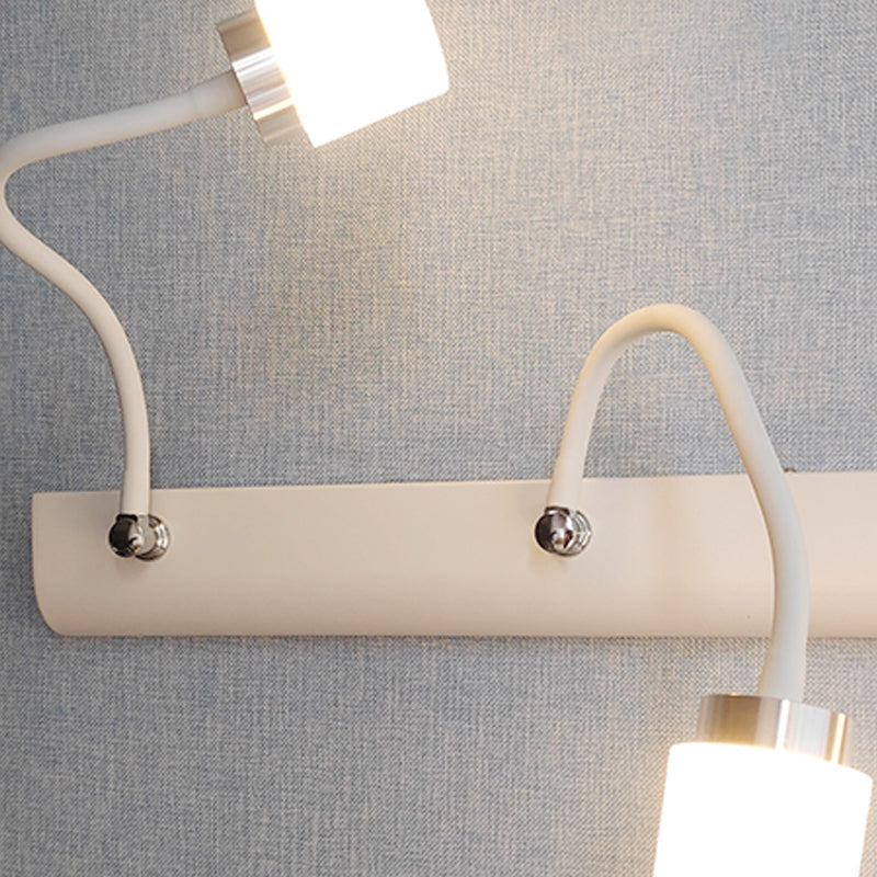 Modern Simple Mirror Lamp Fixture Flexible Makeup Mirror Lamp for Bathroom Washroom