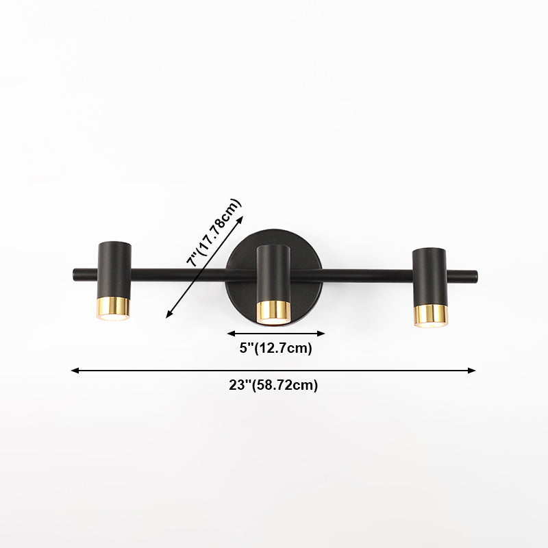 Modern Simple Mirror Lamp Fixture Adjustable Makeup Mirror Light for Washroom Bathroom
