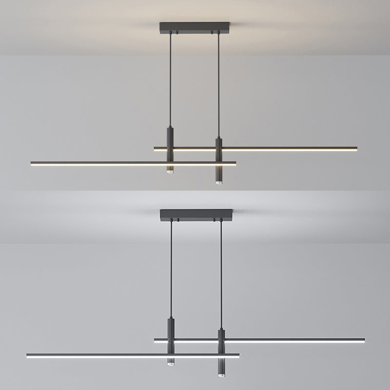47.5/35.5 Long Hanging Pendant Lights Simplicity Island Lamps for Living Room Dinning Room
