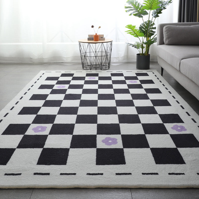 Groene bloem binnen tapijten polyester modern tapijt vlekbestendig vloerkleed voor woningdecoratie