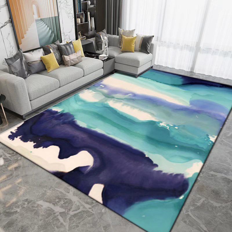 Modern artistiek patroon Tekenpatroon Polyester binnen tapijt vlekbestendig gebied Teken voor woonkamer