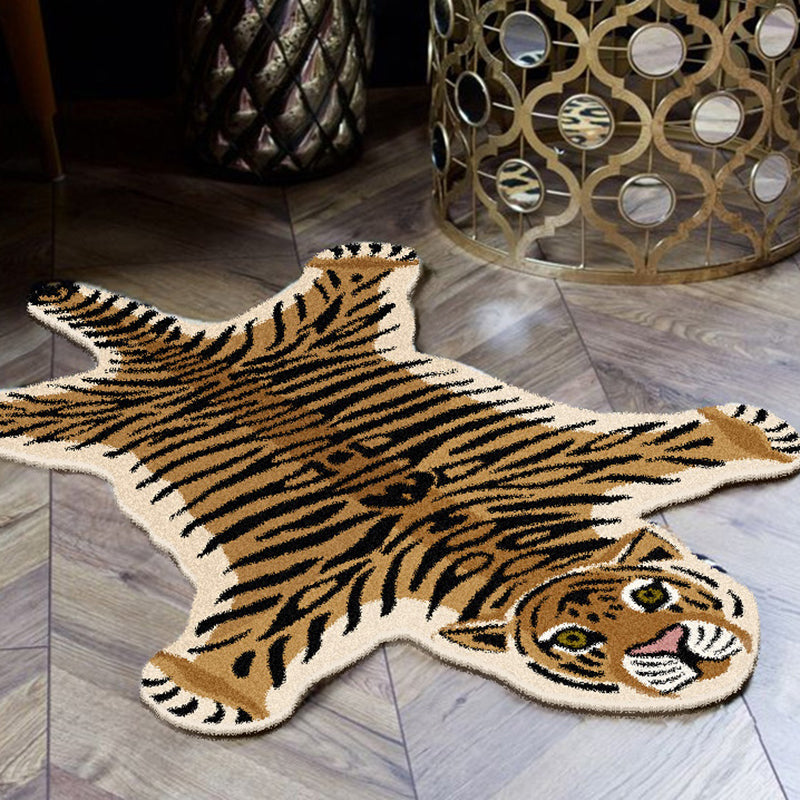 Nieuwe luipaard Gedrukt Trug Polyester binnen Tapijt Non-slip ruggebied Tapijt voor woonkamer