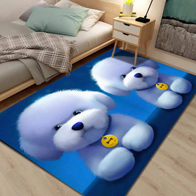 Sapphire Modern Rug Polyester Dog Rug Stain resistent tapijt voor woonkamer