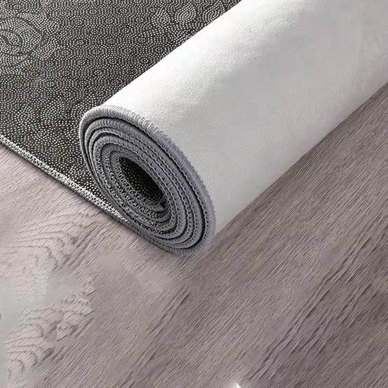 Modern bloempatroon Tapijt Polyester Gebied Tapijt niet-slip ruggebied Tapijt voor woonkamer