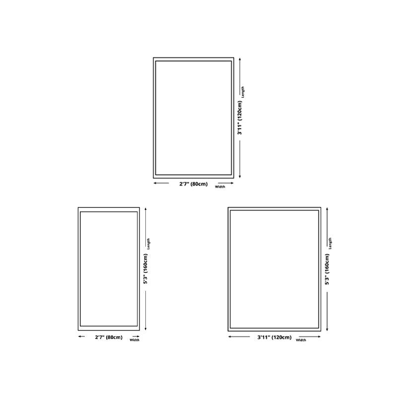 Modern bloempatroon Tapijt Polyester Gebied Tapijt niet-slip ruggebied Tapijt voor woonkamer