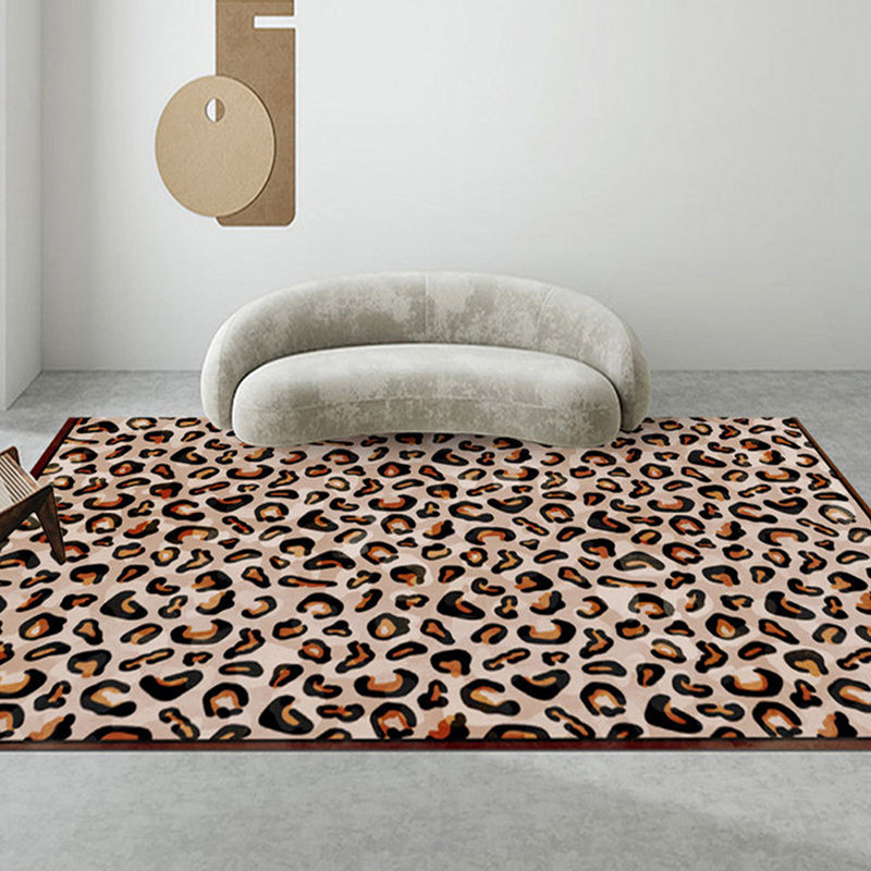Hedendaagse luipaard Gedrukt Tapijten Polyester Tapijt Vlekbestendig binnen Tapijt voor huizendecoratie
