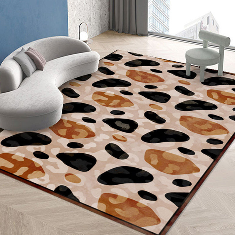 Hedendaagse luipaard Gedrukt Tapijten Polyester Tapijt Vlekbestendig binnen Tapijt voor huizendecoratie