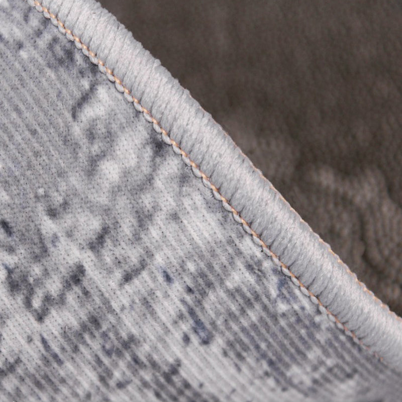 Donkergroene moderne tapijten polyester lijn tapijt vlekbestendig tapijt voor woonkamer