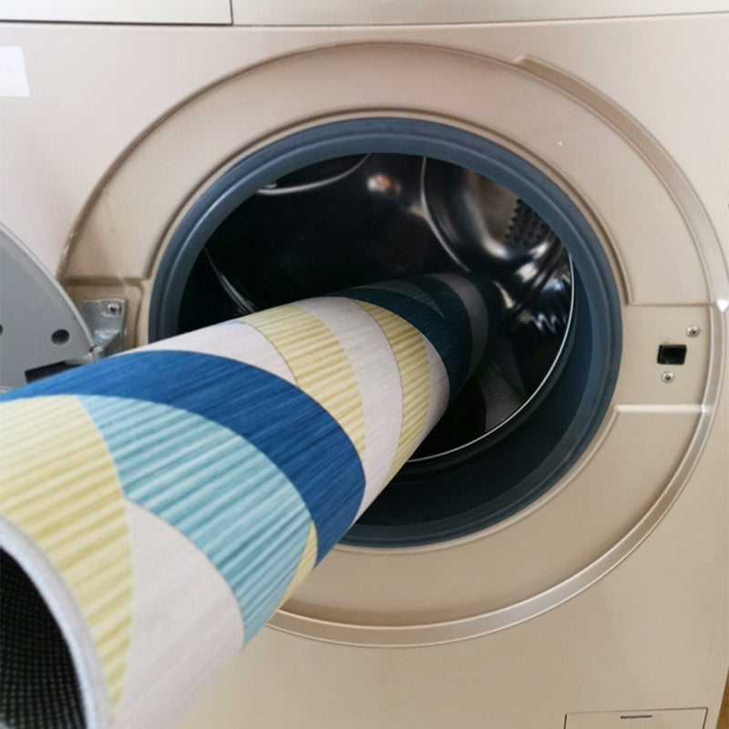 Prachtig tapijt Modern contrastpaneel Tapijtpolyester tapijt met niet-slipachter