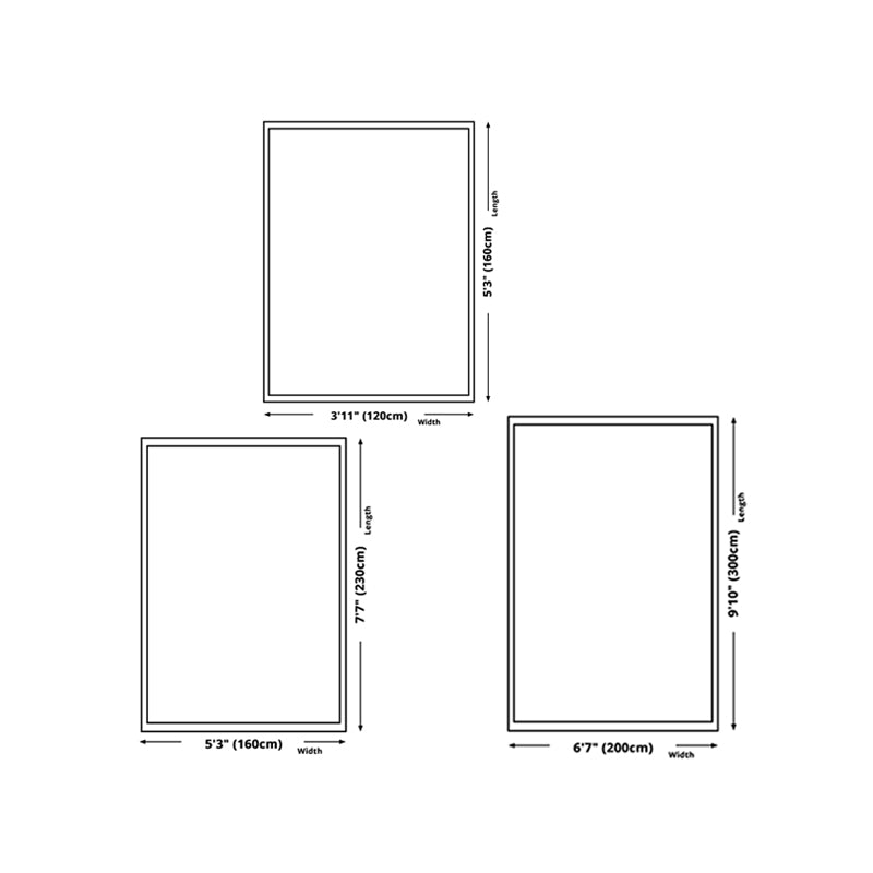 Gold Striped Rug Polyester Modern Indoor Rug Washable Rug for Home Decoration