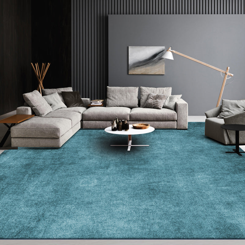 Contemporary Solid Shag Indoor Carpet Polyester Rug Pet Friendly Area Rug for Home Decoration