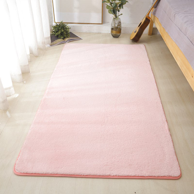 Moderne Platten-Shag-Teppichpolyester Teppich nicht rutschfestem Innenteppich für Wohnzimmer